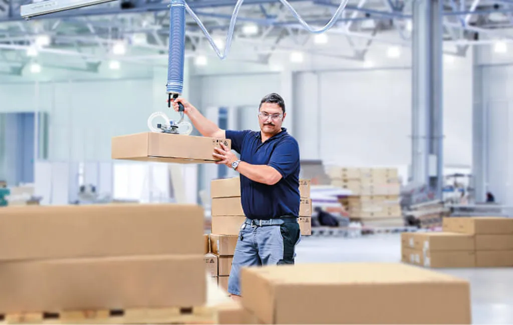 Página de produto: Fabricante de Manipulador de Caixa a Vácuo