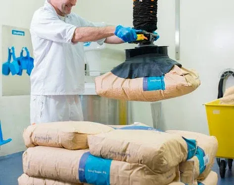 Página de produto: Manipulador com Sistema de Ventosas para Sacaria