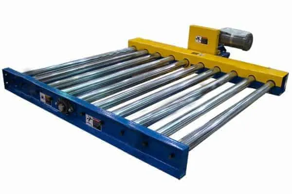 Página de produto: Transportador de Roletes Acionados